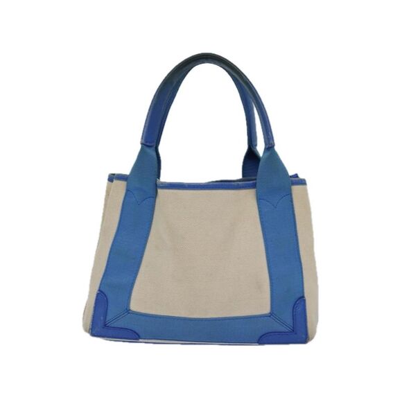 Pre Loved Balenciaga Everyday Tote XS Canvas Tote Bag Women Beige Handbags - Picture 3 of 8